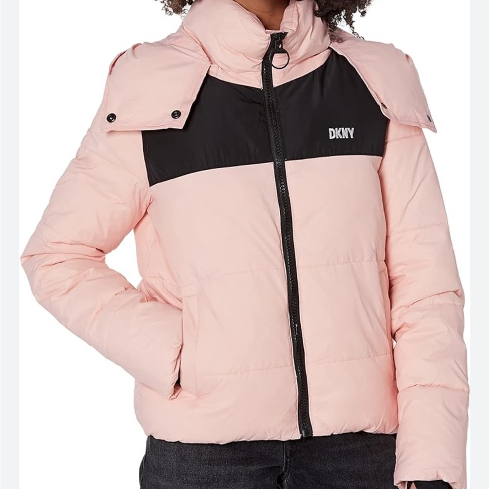 NWT DKNY Sport colorblock puffer